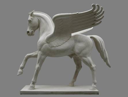 Pegasus, Modell in Gips