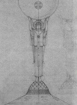 Sketch, Pater Desiderius Lenz OSB 1871