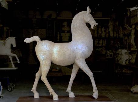 Horse, restored