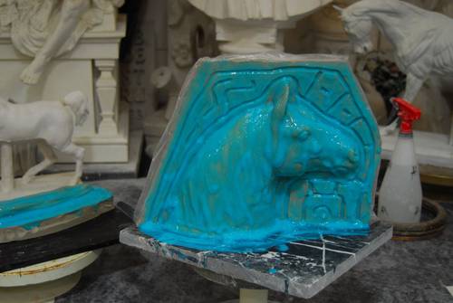 Shire Horse, mold design and construction