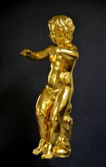 Gilded Putto, finished