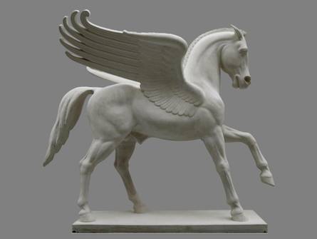 Pegasus, Modell in Gips