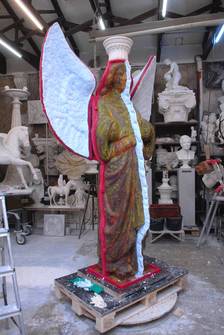 Reconstruction Angel, scale 1:1, silicone mold
